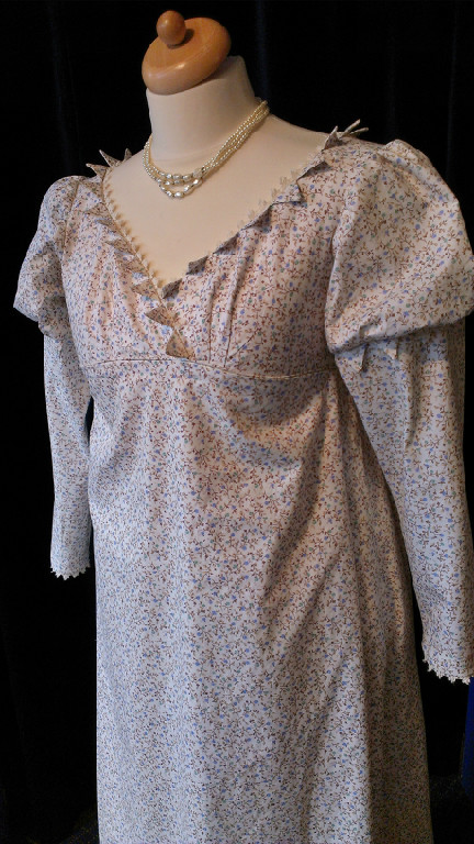 Ladies 19th Century Regency Jane Austen Day Costume Size 12 - 14 Image